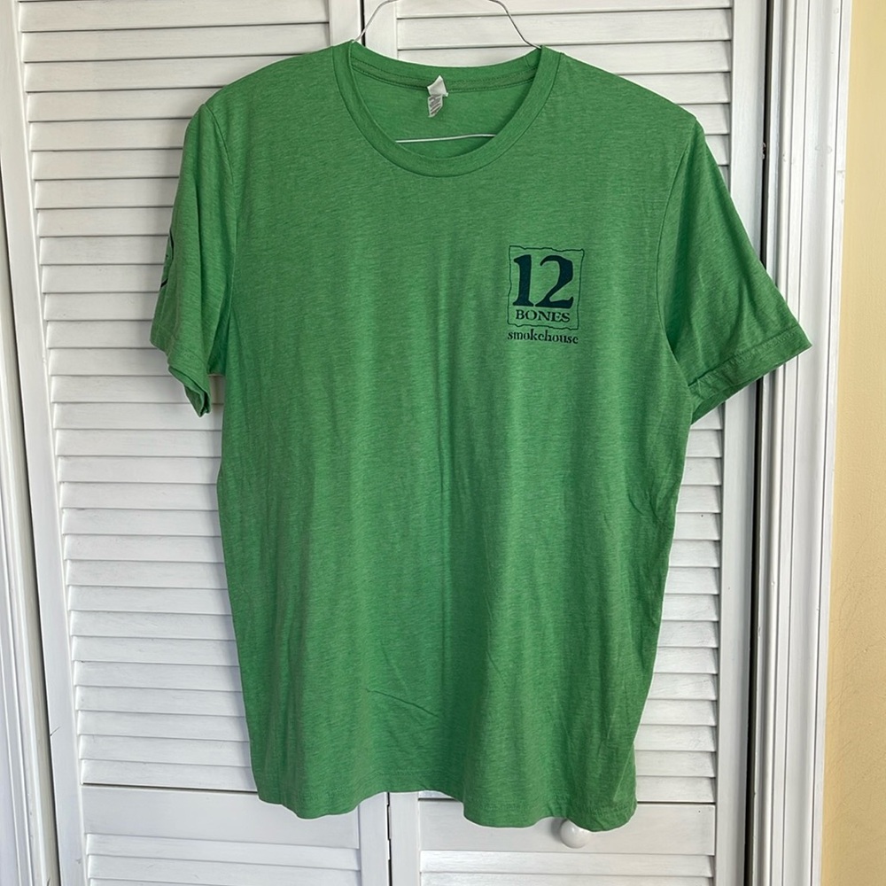 T-Shirt Vegas- “Tender Butts & Sweet Racks”. Green. XL